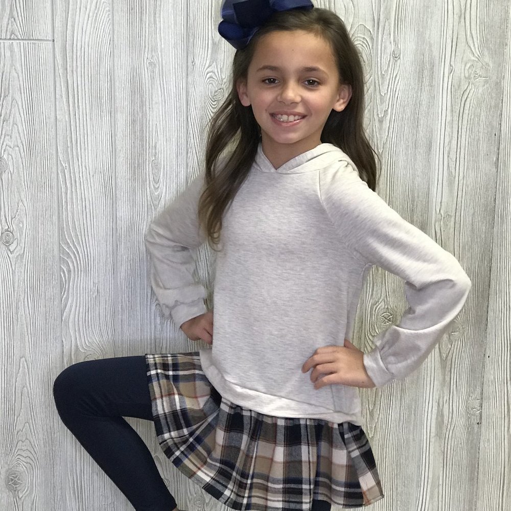 Long Sleeve French Terry Dress